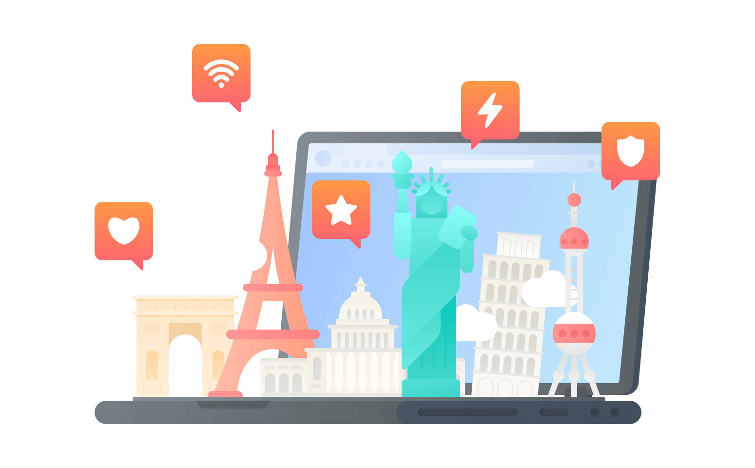 在法国南部地区连接到中国vpn - 云回国